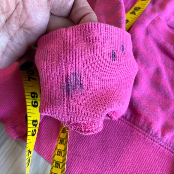 Vintage/Rare/Hard to Find VS Pink School Girl Button up Cardigan Size MED - Picture 7 of 8